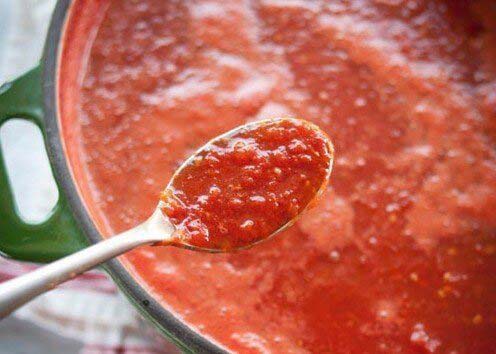 Cách làm nước sốt cà chua