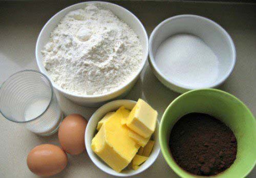cách làm bánh su kem - chuẩn bị nguyên liệu đầy đủ