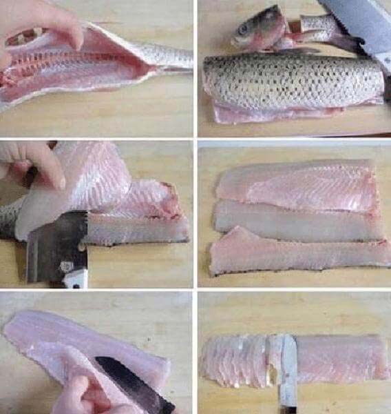 lọc thịt cá