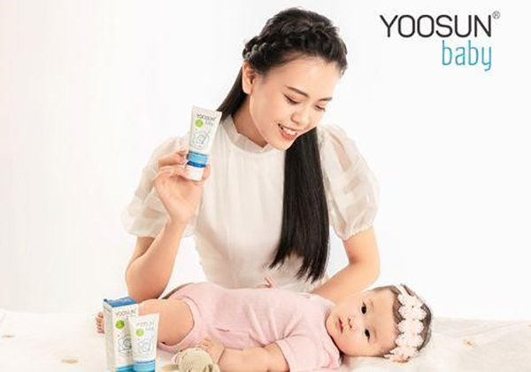 yoosun baby có nhiều ưu điểm phù hợp sử dụng khi trẻ bị hăm da